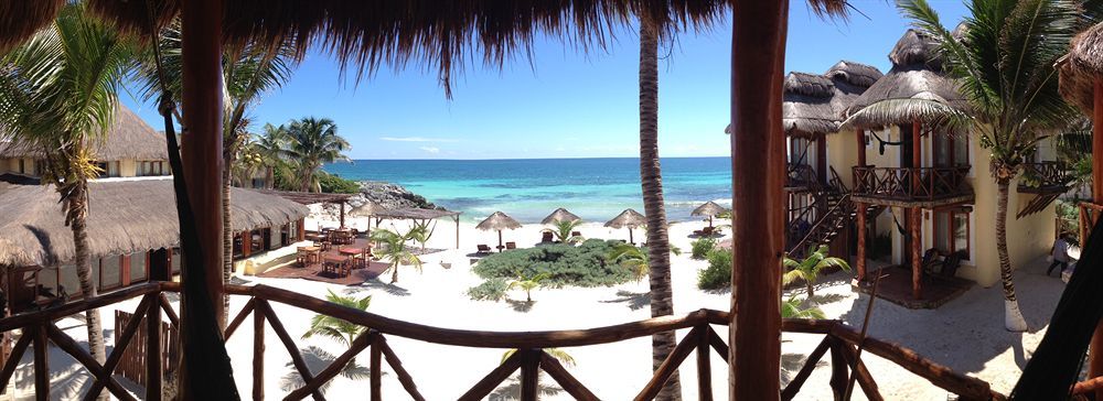 Hotel Piedra Escondida Tulum Pueblo Buitenkant foto