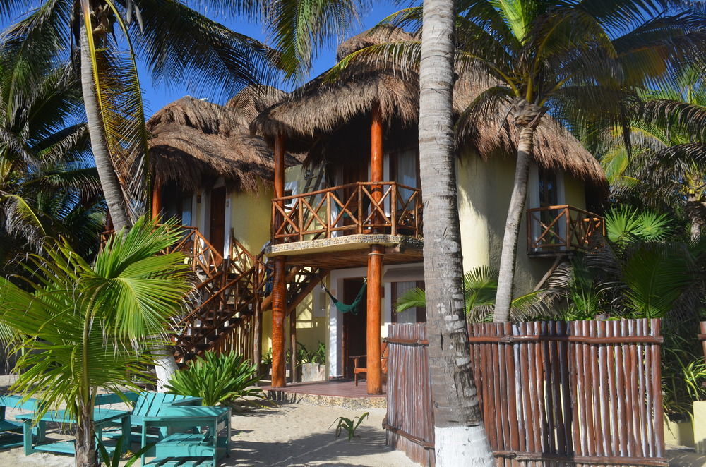 Hotel Piedra Escondida Tulum Pueblo Buitenkant foto
