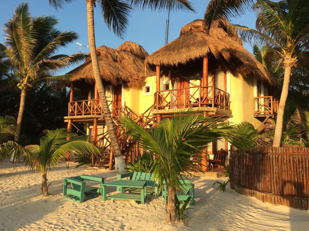 Hotel Piedra Escondida Tulum Pueblo Buitenkant foto