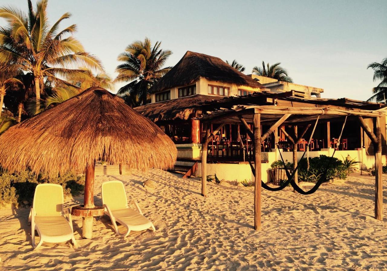 Hotel Piedra Escondida Tulum Pueblo Buitenkant foto