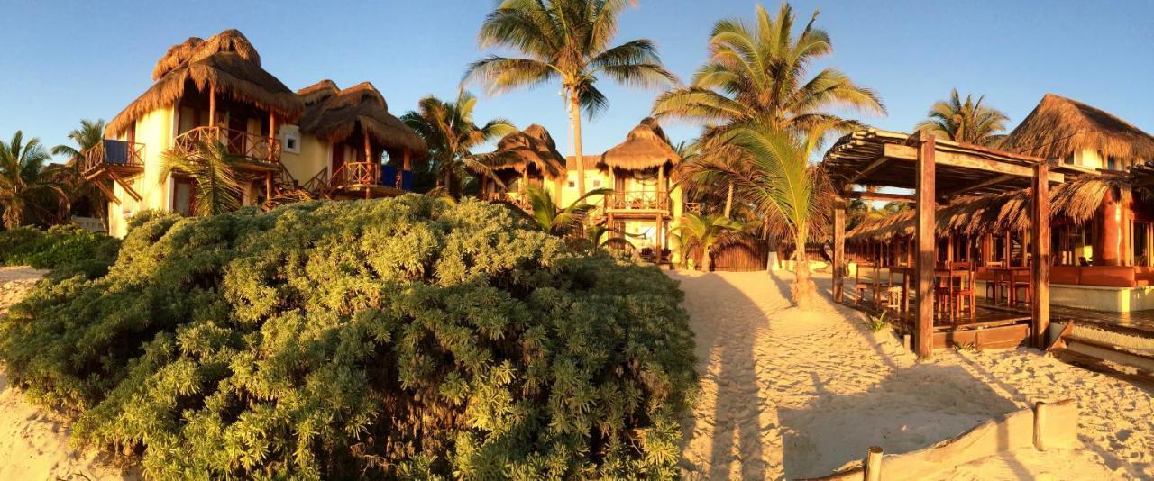 Hotel Piedra Escondida Tulum Pueblo Buitenkant foto