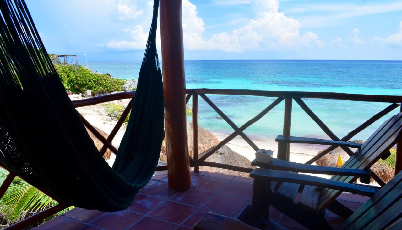 Hotel Piedra Escondida Tulum Pueblo Buitenkant foto