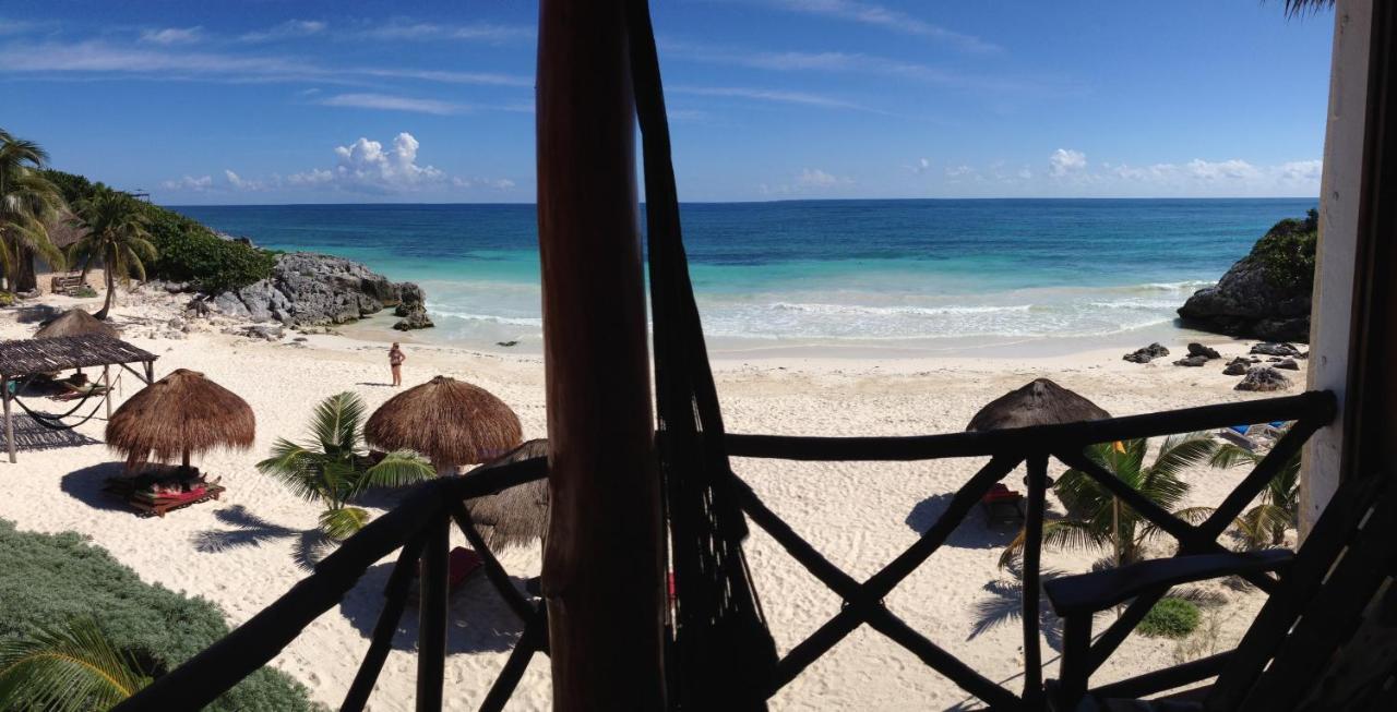 Hotel Piedra Escondida Tulum Pueblo Buitenkant foto