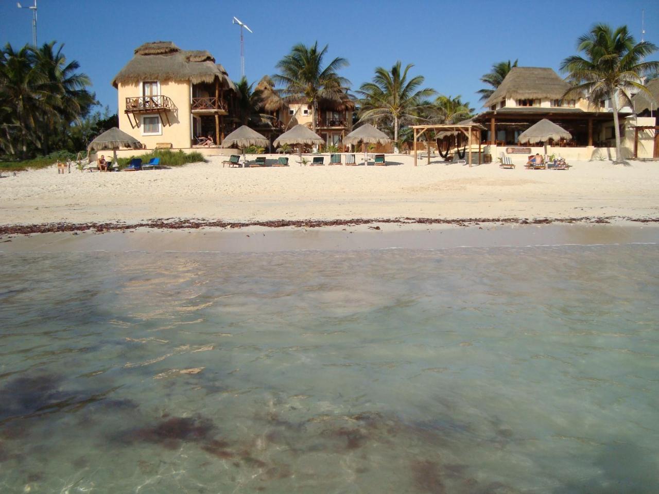 Hotel Piedra Escondida Tulum Pueblo Buitenkant foto