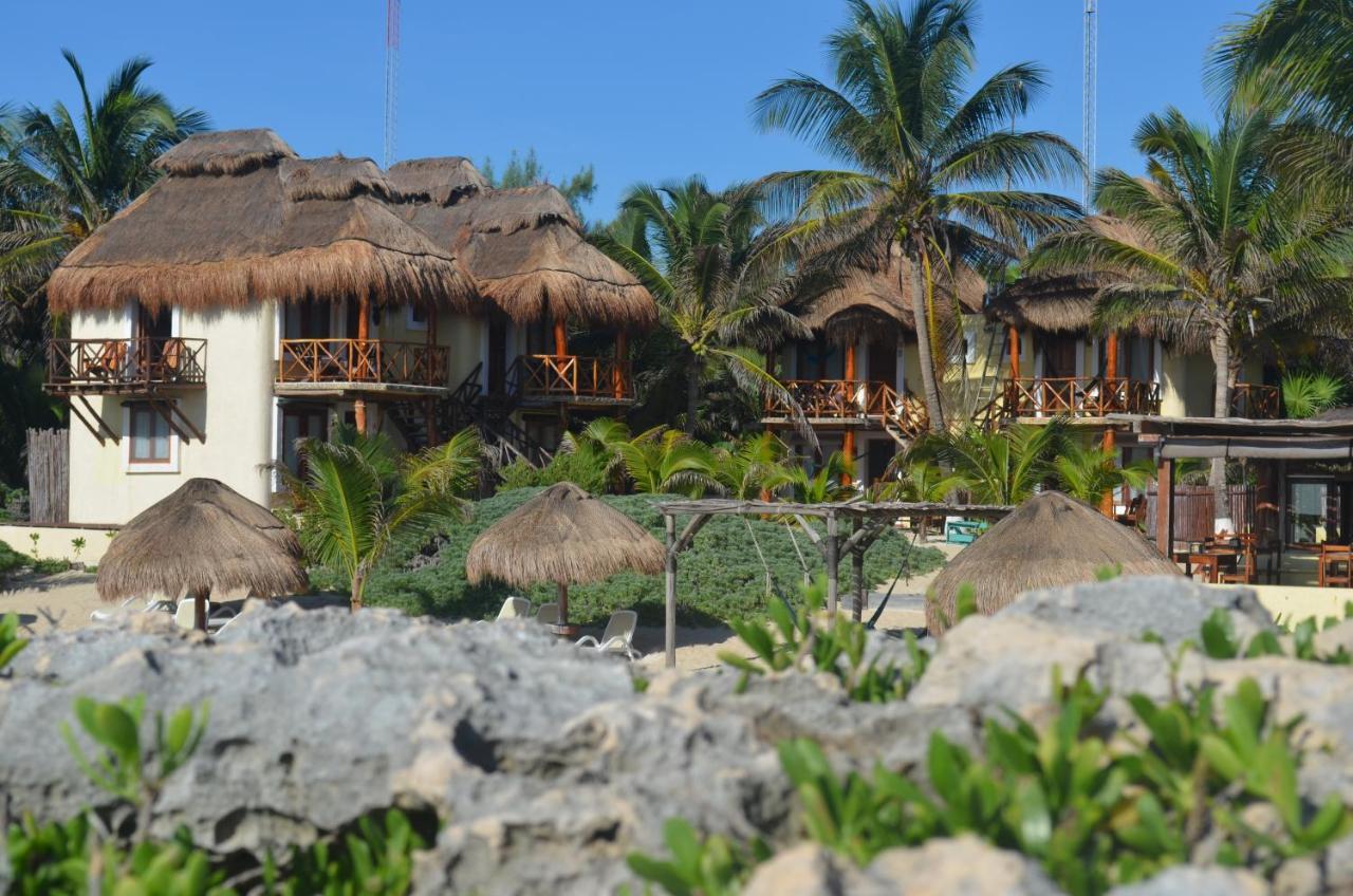 Hotel Piedra Escondida Tulum Pueblo Buitenkant foto