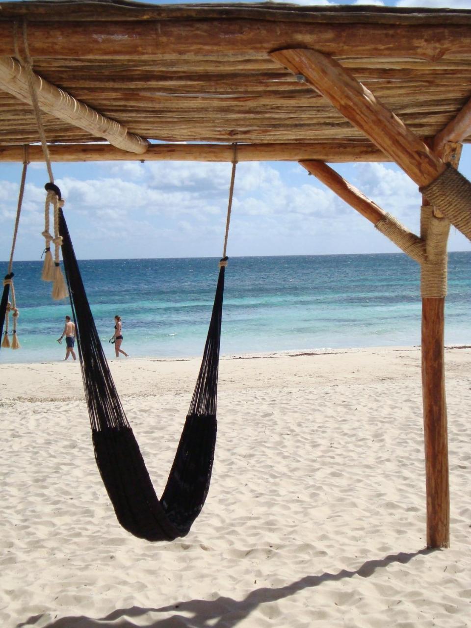 Hotel Piedra Escondida Tulum Pueblo Buitenkant foto