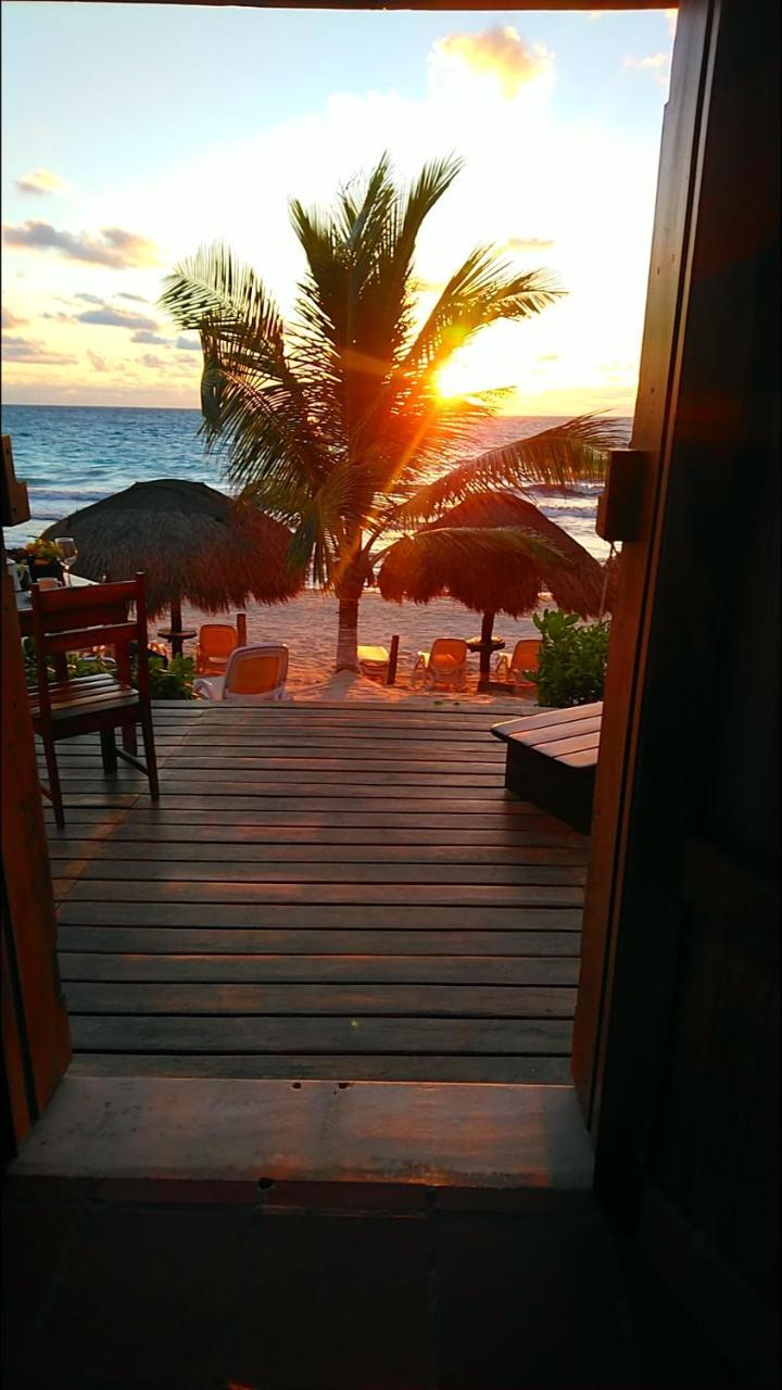 Hotel Piedra Escondida Tulum Pueblo Buitenkant foto