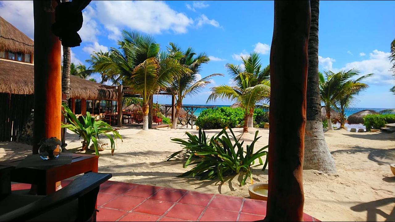 Hotel Piedra Escondida Tulum Pueblo Buitenkant foto