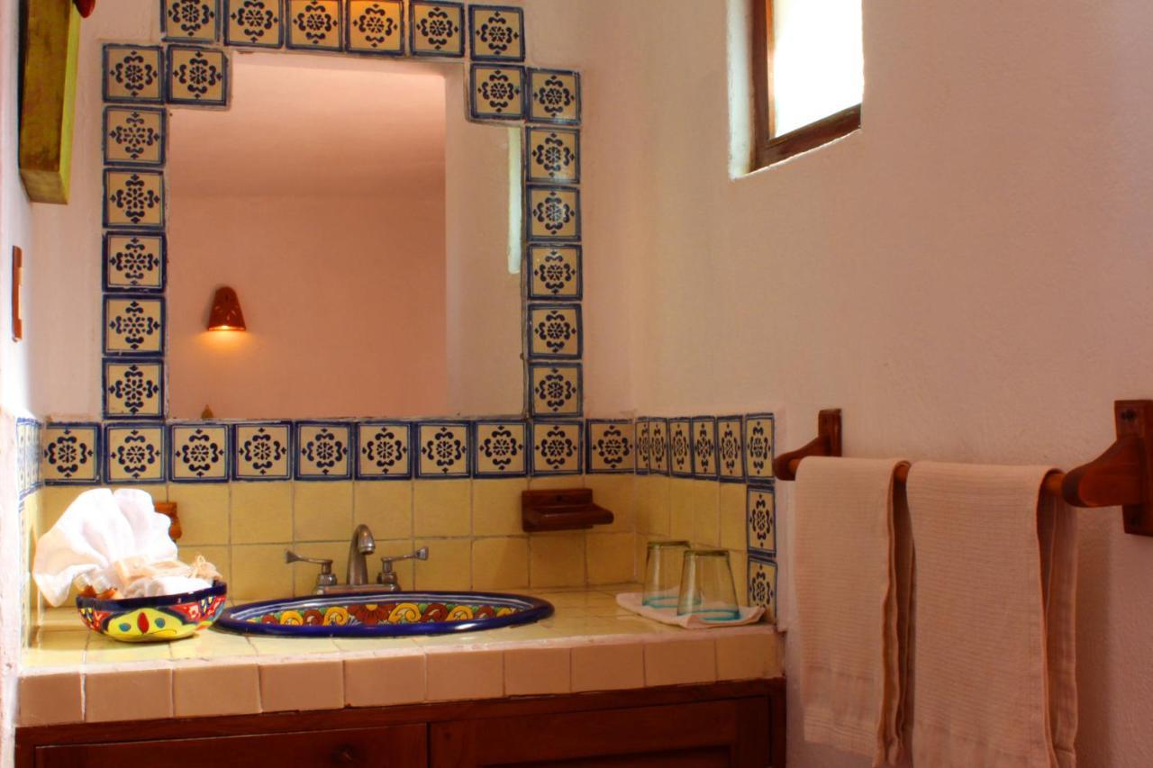 Hotel Piedra Escondida Tulum Pueblo Buitenkant foto
